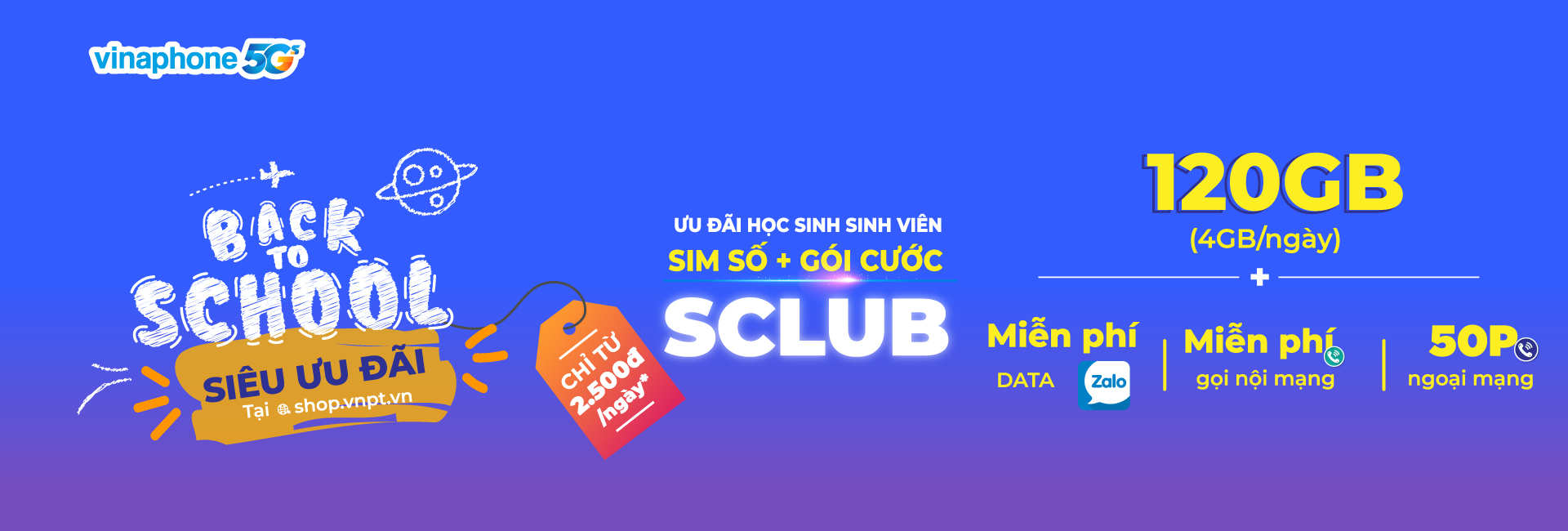 Banner mạng vnpt